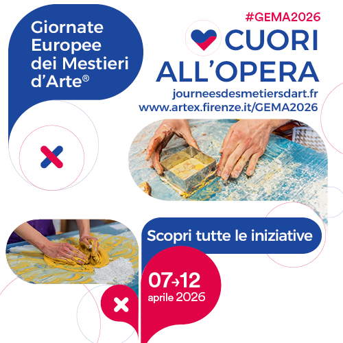 Giornate Europee dei Mestieri d’Arte, Dal 7 al 12 aprile 2026